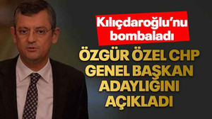 Özgür Özel CHP Genel başkan adaylığını açıkladı